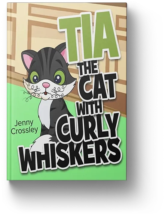 Tia the Cat with Curly Whiskers book cover