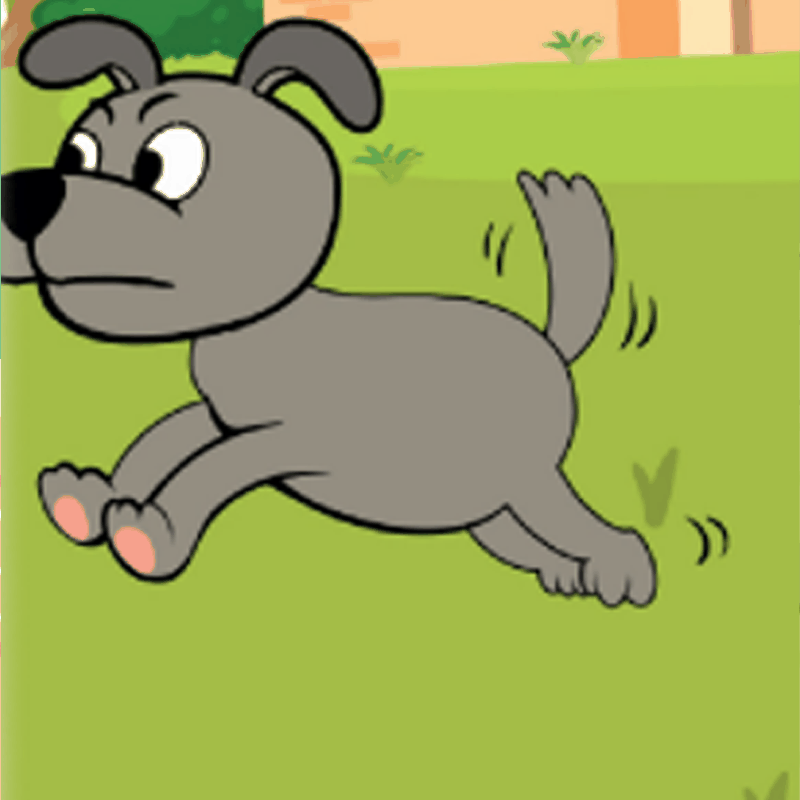 Waggles the dog